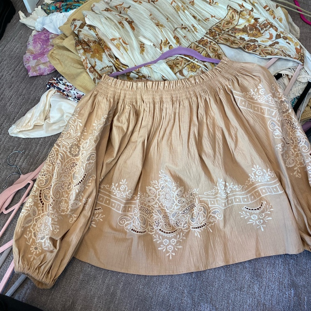 Spell Darling Off Shoulder Top